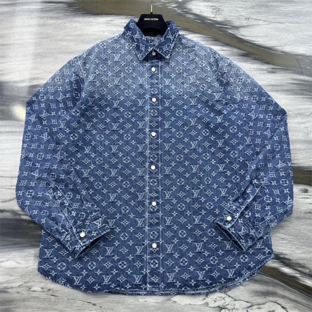 Louis Vuitton Denim Shirt Jacket